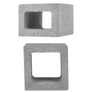 Meio Bloco Vazado de Concreto